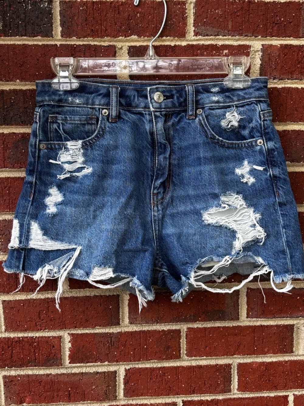 Women’s American Eagle Distressed Mom Shorts sz 2